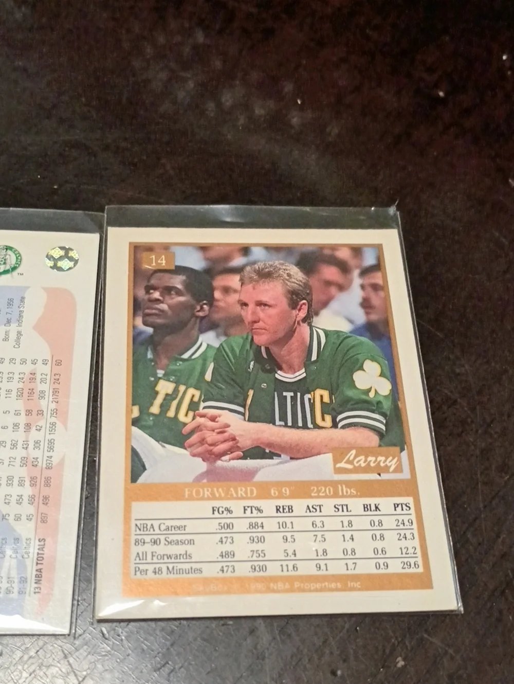 Larry bird Bundle Of 6 Sports Cards Fleer Skybox Upper Deck NBA Hoops All Star